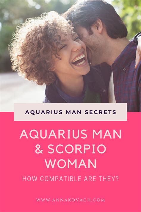 scorpio female dating an aquarius male